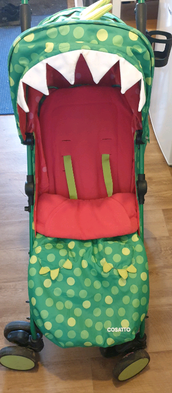 cosatto dinosaur pram